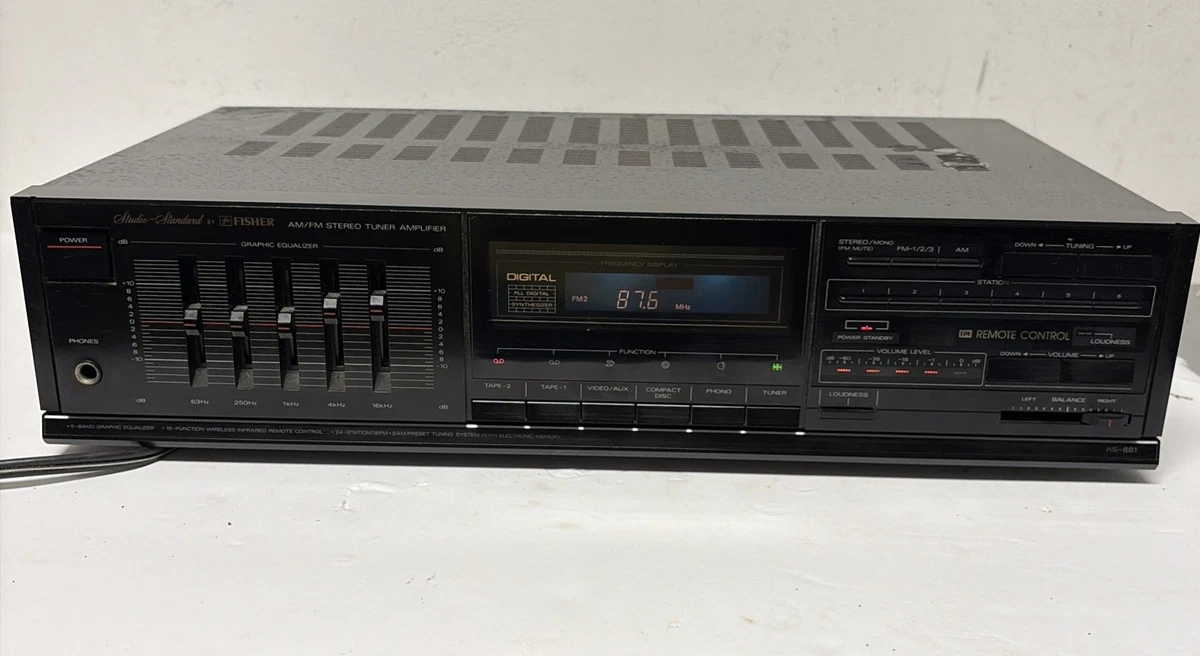 Récepteur Numérique Vantage Studio-Standard By Fisher Am/Fm Rs-240