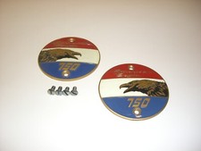 American Eagle / Laverda 750 / distintivo serbatoio / dx./sx. / viti / OEM 