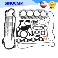 4JB1 Engine Gasket kit Gasket Set Engine For ISUZU NHR 4JB1 NON TURBO 2.8L