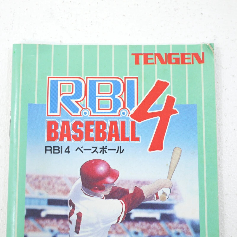 RBI4 R・B・I・4 Baseball Mega Drive Sega Japan Import F/S