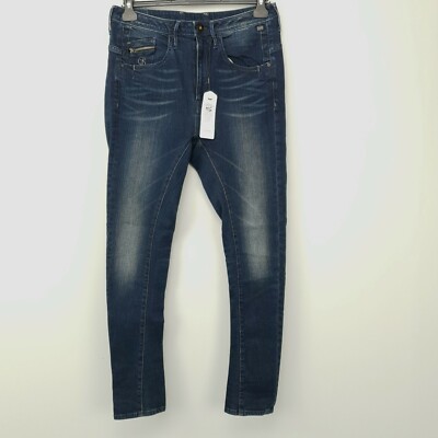 G-Star Womens Jeans W26 L32 Hip Hop Skate Low Sitting Loose New Ocean Stretch
