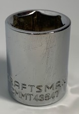 Craftsman 15 MM Metric Socket, 3/8 Inch Drive 6 Point CMMT43547