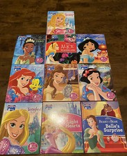 Story Reader Me Reader Hardcover Books: Disney Disney Princess LOT OF 10