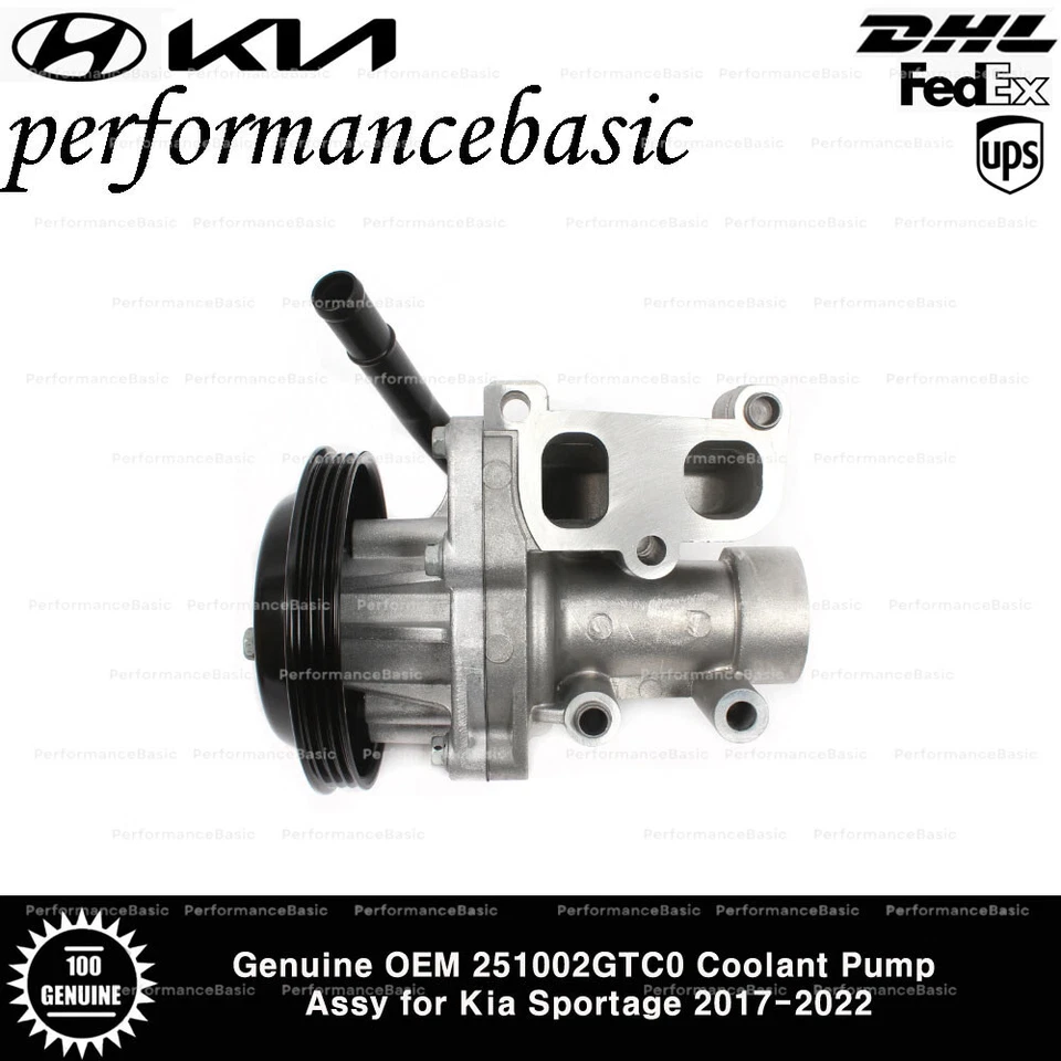 Genuine OEM 251002GTC0 Coolant Pump Assy for Kia Sportage 2017-2022 - Изображение 2 из 3