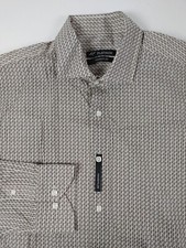 AL Platinum Modern Fit Men's Long Sleeve 100 Cotton Shirts Size L