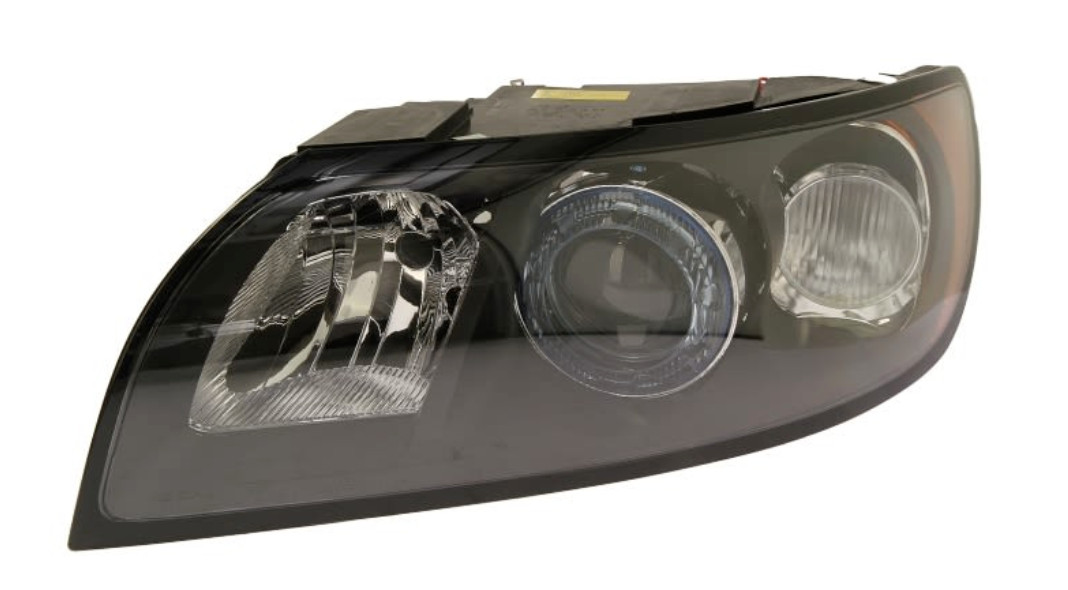 Optique phare gauche haut de gamme Volvo S40 V50 finition xénon et ajustement électrique