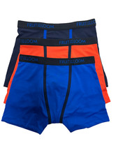 FRUIT OF THE LOOM BREATHABLE Boy s Boxer Briefs Size M 10-12