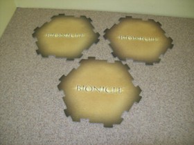 Quest For Makuta Bionicle Board Game Replacement Parts Pieces Lot of 11