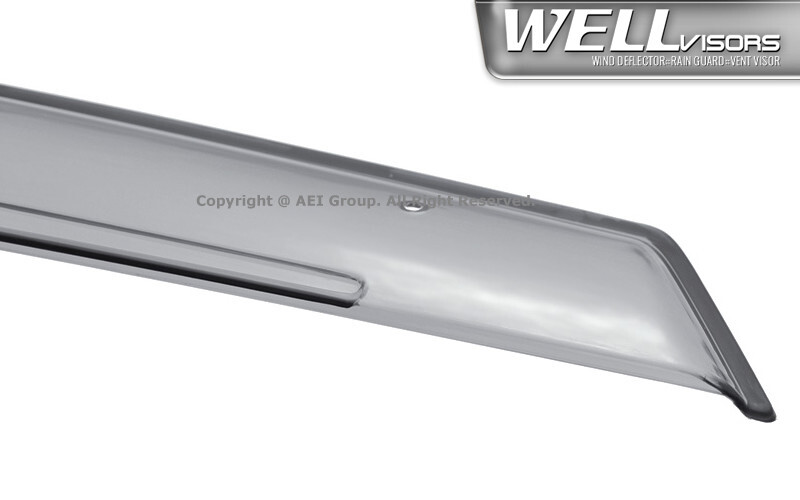 WELLvisors for Audi Q3 20152018 Window Visors Wind Deflectors Wind