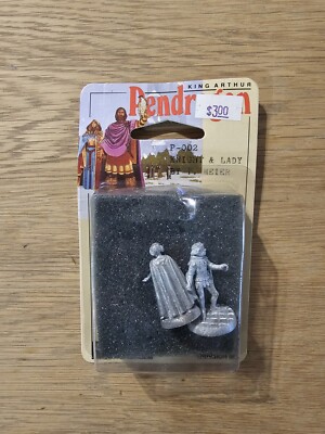 Lance & Laser Models, LLC Pendragon King Arthur Knight & Lady By T. Meter P-002