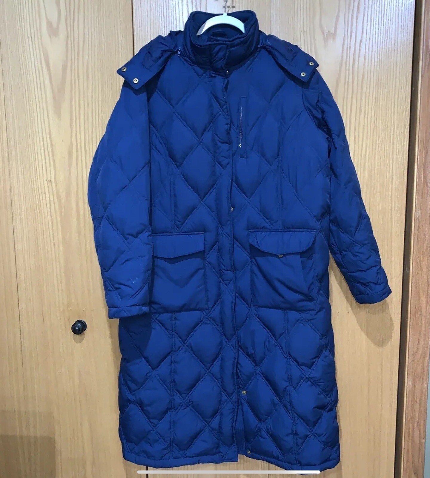 Lands End Women's Expedition Winter Maxi Long Down Coat with Hood eBay