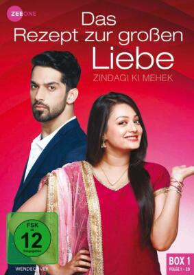 DAS REZEPT ZUR GROßEN LIEBE - ZINDAGI KI MEHEK  (Box 1) (Folge 1-20) 3 DVD NEU