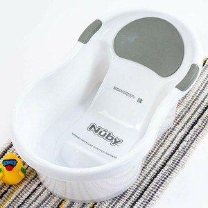 Nuby Baby Bath with Built in Seat and 