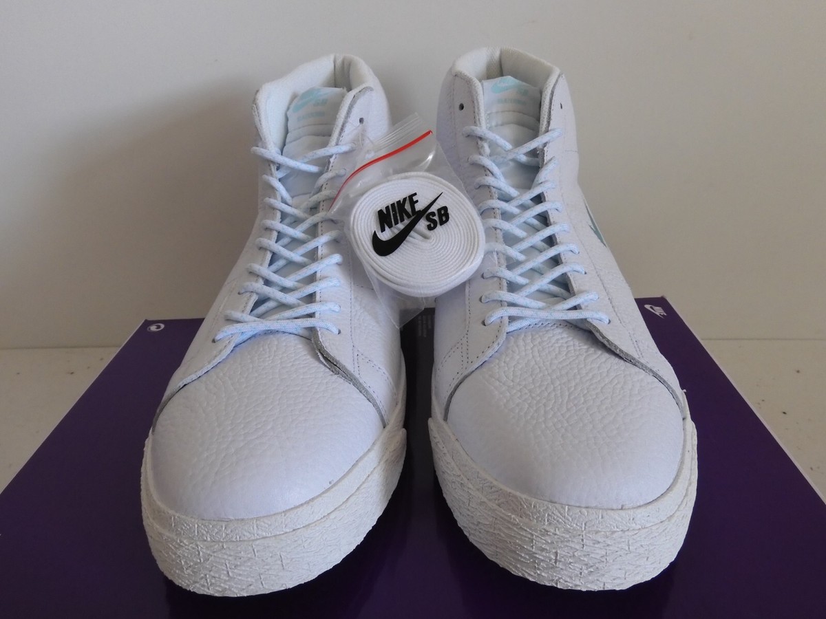 Nike SB Blazer Mid Premium White Glacier Nike SB Blazer Mid Premium White Glacier - CU5283-100 main image 3