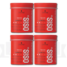 4 X Schwarzkopf Osis Texture Thrill 3 Elastic Fiber Gum Dump Dry Hair 3.38 Oz