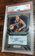 2021 Prizm WNBA Betnijah Laney Signature Auto PSA 9! POP 1! None Higher!