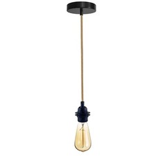 Vintage E27 Ceiling Pendant Cord Flex Hanging Lamp Holder Light Fitting Kit