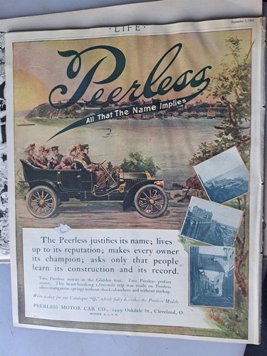 SIX Issues of Life Magazines (Humor Weekly) from August & September 1907 - Picture 6 of 7