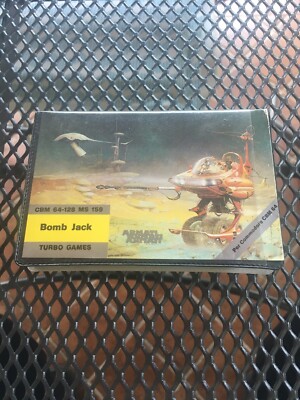 Bomb Jack Commodore 64 Turbo Games Armati Italy RARE C64