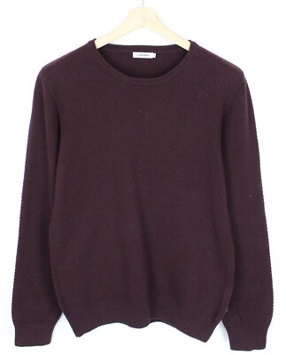 J.Lindeberg Dexter Circle Structure Pullover Herren Groß Strickpullover Muster
