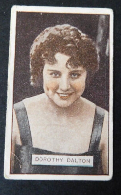 Schuh Tobacco House Product Cigarette Card 1924 Cinema Stars #46 Dorothy Dalton