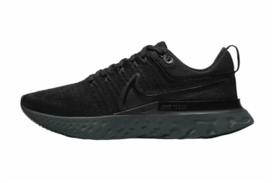 NIKE REACT INFINITY RUN FK 2 BLACK RUNNING SHOES WOMENS SIZE US6-10 EUR36-42