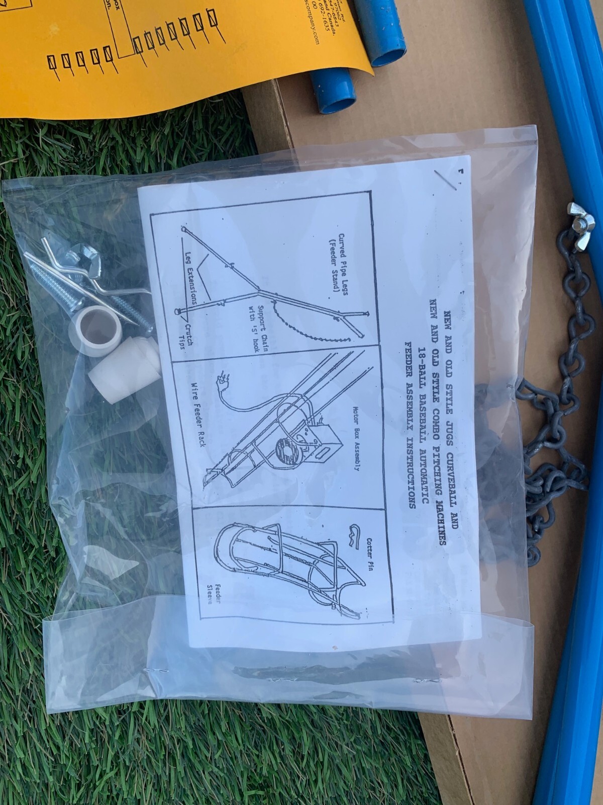 Jugs Pitching Machine Ball Feeder eBay