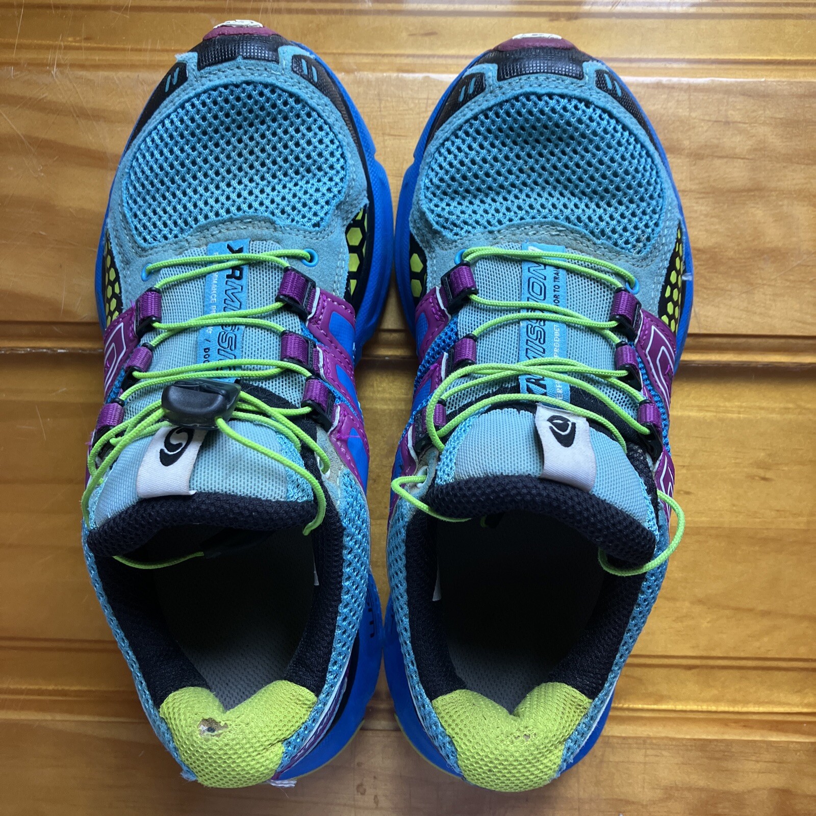 Scarpe da trail running Salomon XR Mission 1 donna sneakers blu viola taglia 5