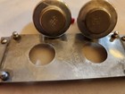 1940's Vintage Occupied Japan Salt & Pepper Set w/ Tray; Handle and Spout Motif — photo 4