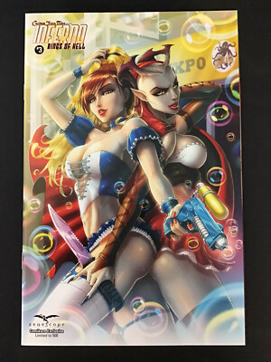 ZENESCOPE Grimm Fairy Tales Inferno: Rings Of Hell #3 (2015) Comikaze Exclusive