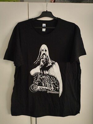 black metal label t shirt