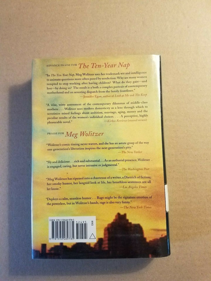 The TenYear Nap by Meg Wolitzer (2008, Hardcover) 9781594489785 eBay