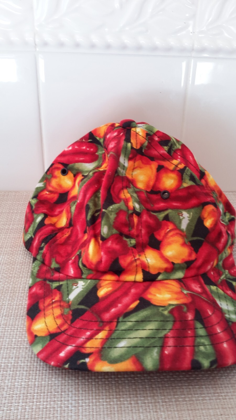 Culinary Classics Baseball Cap All-Over Vegetable… - image 2