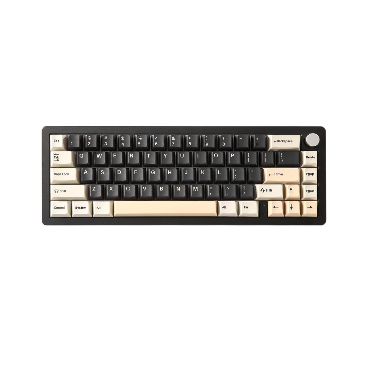 キーボード Yunzii AL66 YUNZII AL66 Knob CNC Aluminum Wireless Mechanical Keyboard