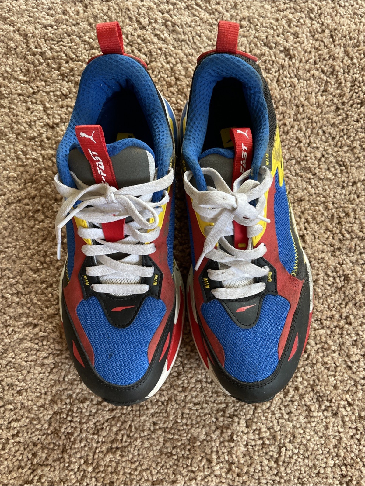 Puma RS-X³ Puzzle Men’s Sneakers Multi-Color Size 7.5 (No Box)