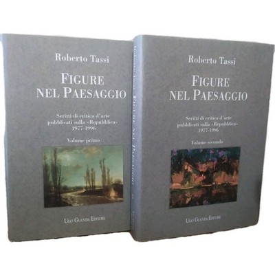 Figuren in der Landschaft Kritische Schriften Kunst veröffentlicht Roberto Tassi Due Vol C