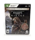 Assassins Creed Mirage Launch Edition New Sealed - Xbox One/Series X Map & Litho