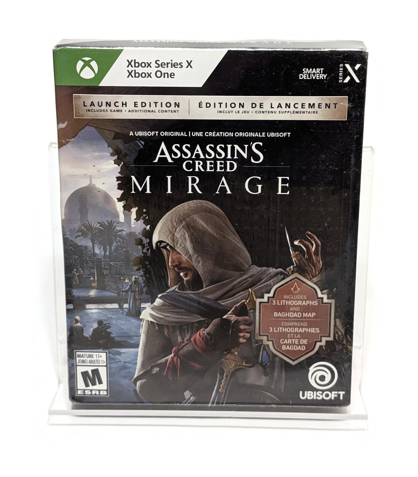 Assassins Creed Mirage Launch Edition New Sealed - Xbox One/