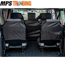 Land Rover Discovery 2 Third Row Waterproof Seat Cover Set Black Da3695black