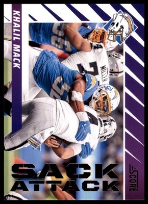 Khalil Mack 2024 Score Sack Attack #9 Los Angeles Chargers