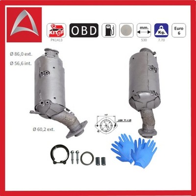   Ruß-Partikelfilter DPF für TOYOTA Hilux VIII 2.4D Land Cruiser Prado 2.8D-4D