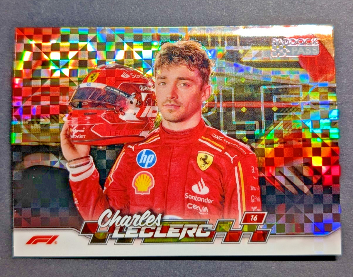 Charles Leclerc #53 Racing Cards 2024 Topps Paddock Pass Formula 1 trading card — raw and PSA graded price guide