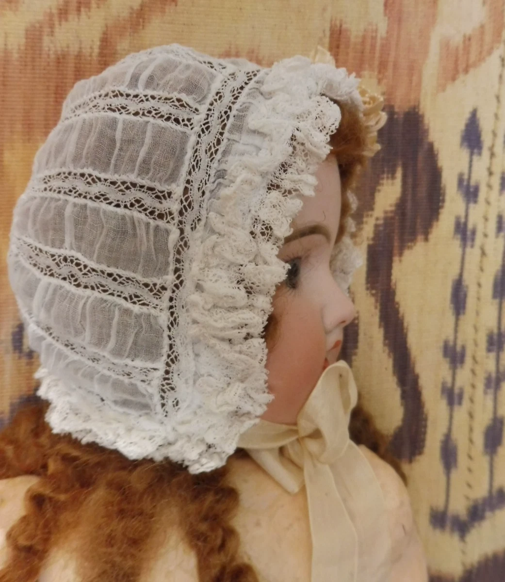 AUTHENTIQUE ROBE ET bonnet de Poupée Ancienne 40 CM EUR 48,00 - FR