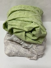 2 Baby Girl Floral Green Lavender Fitted Crib Sheets Circo/Living Textiles Baby