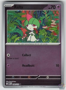 Ralts 058/132 Mega Evolution Reverse Holo Common