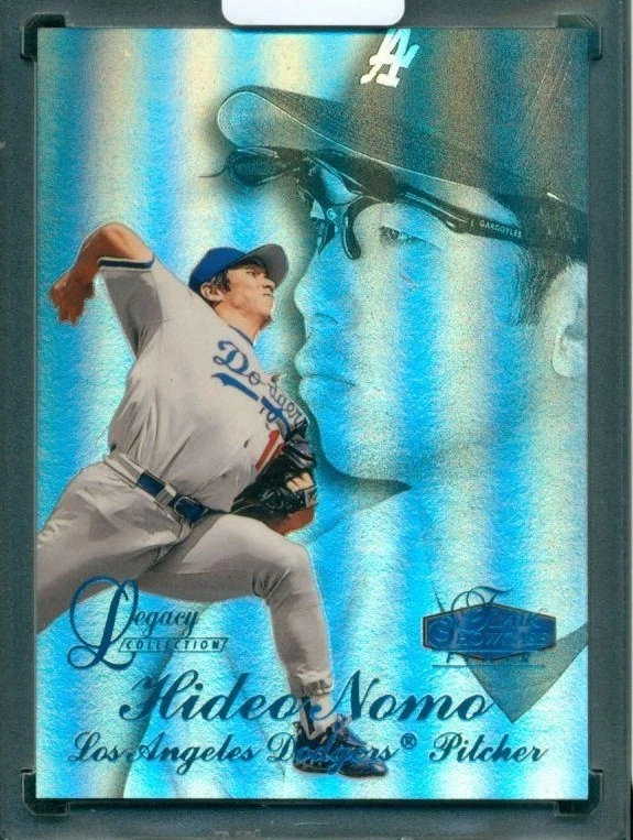Fleer Hideo Nomo Baseball Serial Numbered Sports Trading Cards
