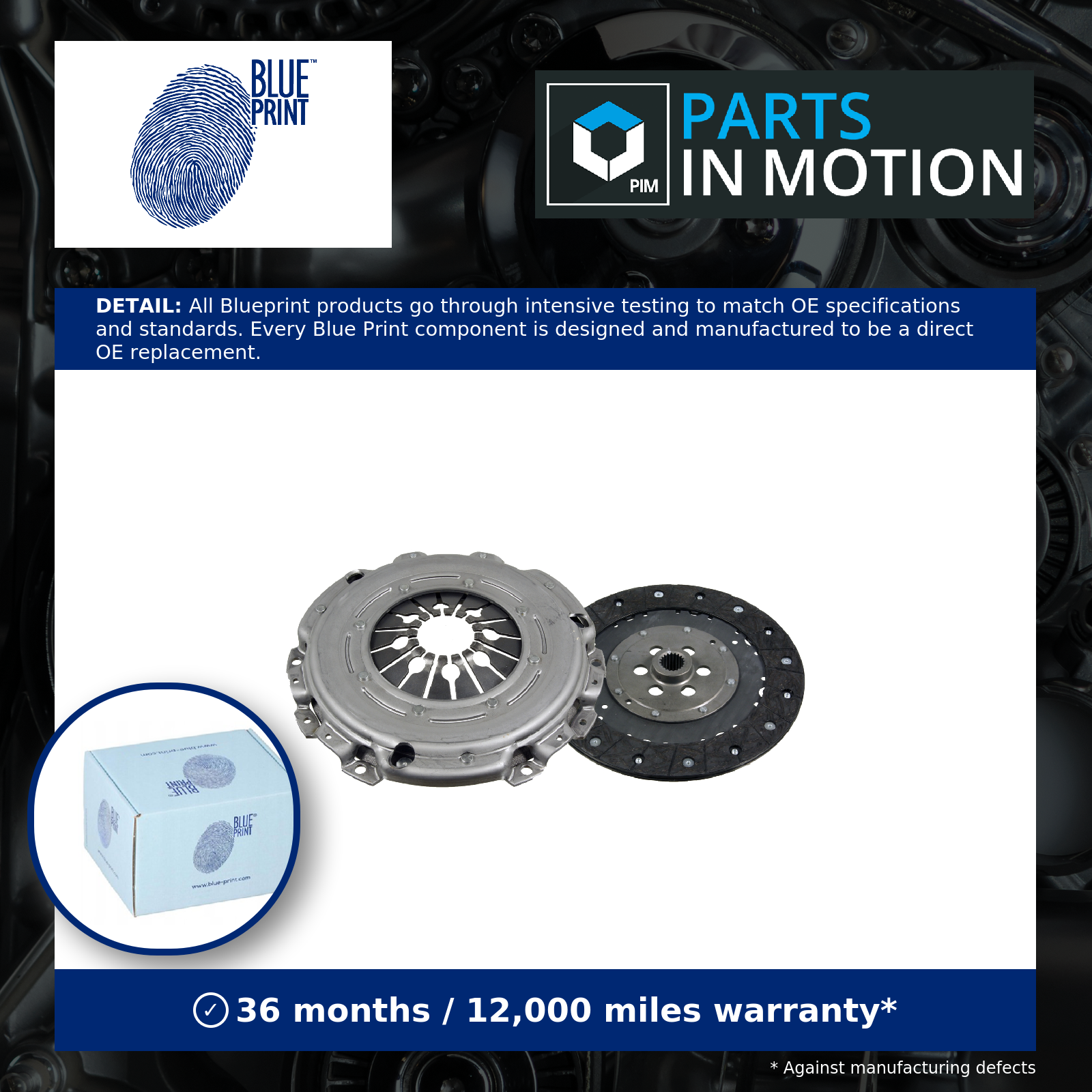 Blue Print Clutch Kit - ADW193042 - Image 6