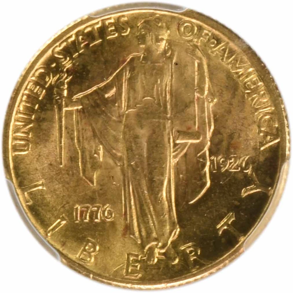 1926 Sesquicentennial $2.50 Gold MS63 PCGS - Image 3 of 4