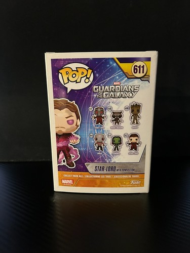 Funko Pop! Vinilo: Marvel Star-Lord con Power Stone- Marvel Collector Corps - Imagen 3 de 4