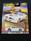 2025 Hot Wheels Premium Boulevard #134 '77 PONTIAC FIREBIRD TA White Near Mint